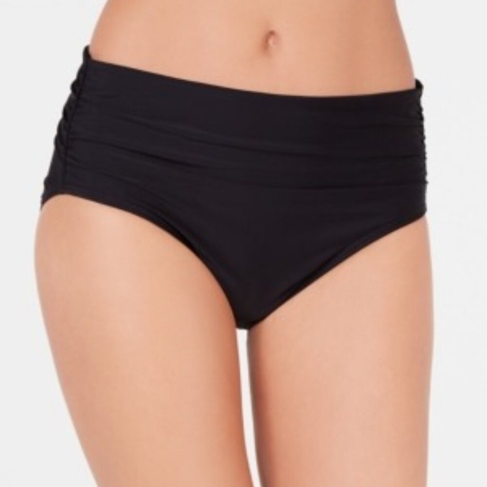 Calvin Klein Black Convertible Bikini Bottom | XXL Swim